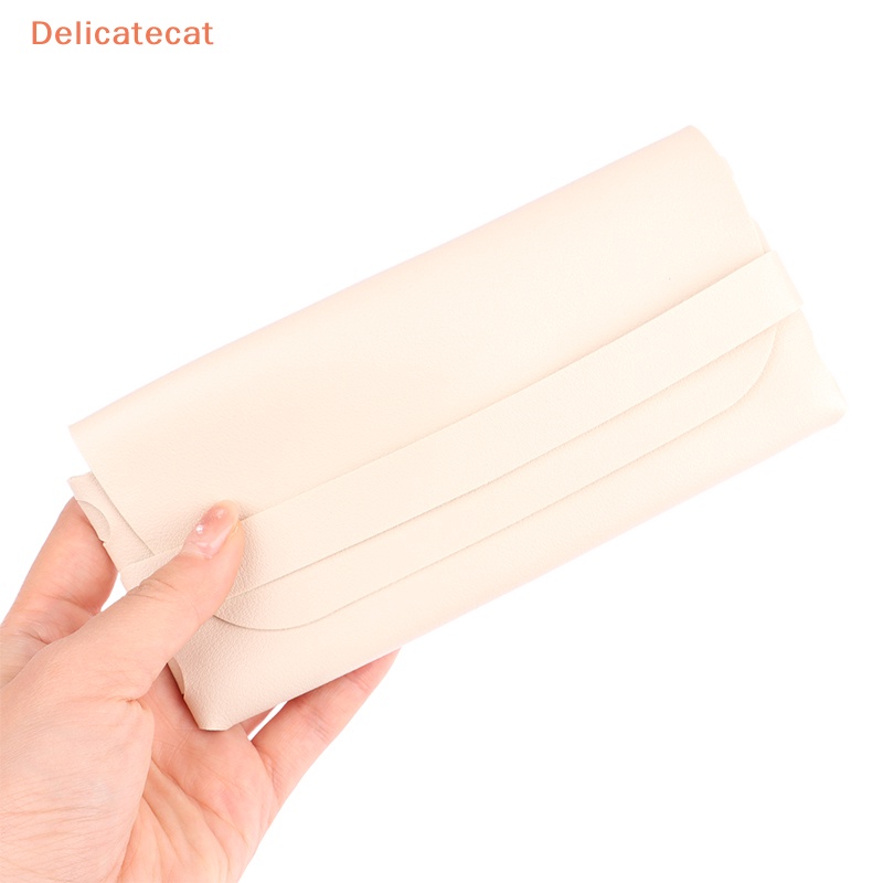 1 Hộp Đựng Mắt Kính Cầm Tay Bằng Da Mềm Thời Trang Cho Nữ