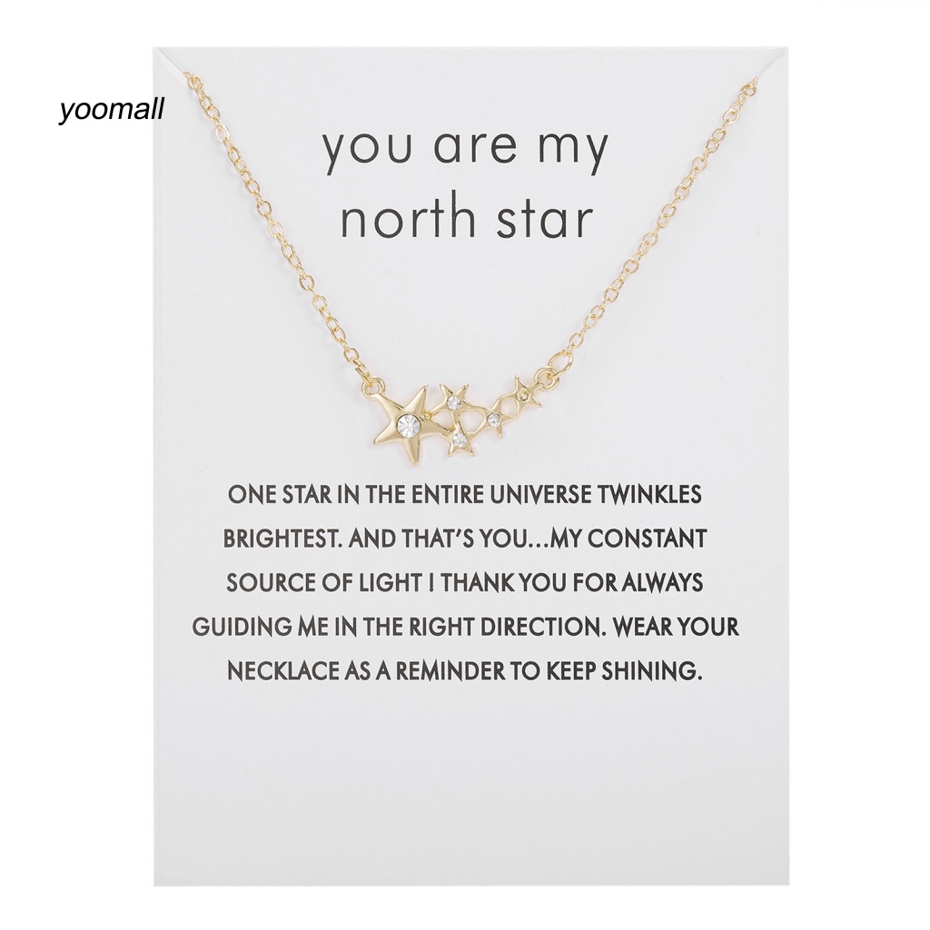 Vòng cổ Mặt Tròn / Ngôi Sao Năm Cánh Đính Đá Thời Trang Dự Tiệc Cho Nữ