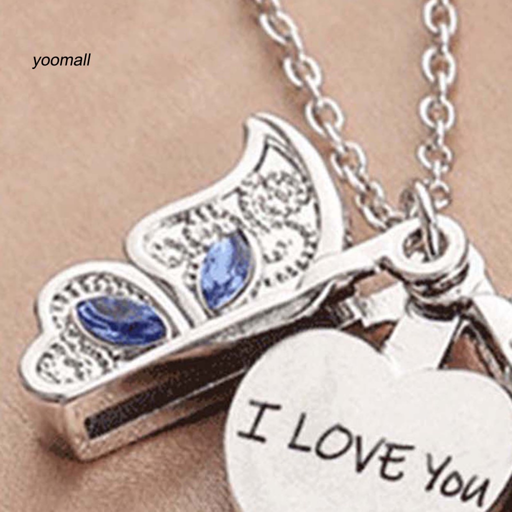 Vòng cổ Mặt Hình Bướm / Chữ Trọng Lượng Nhẹ Cho Nữ