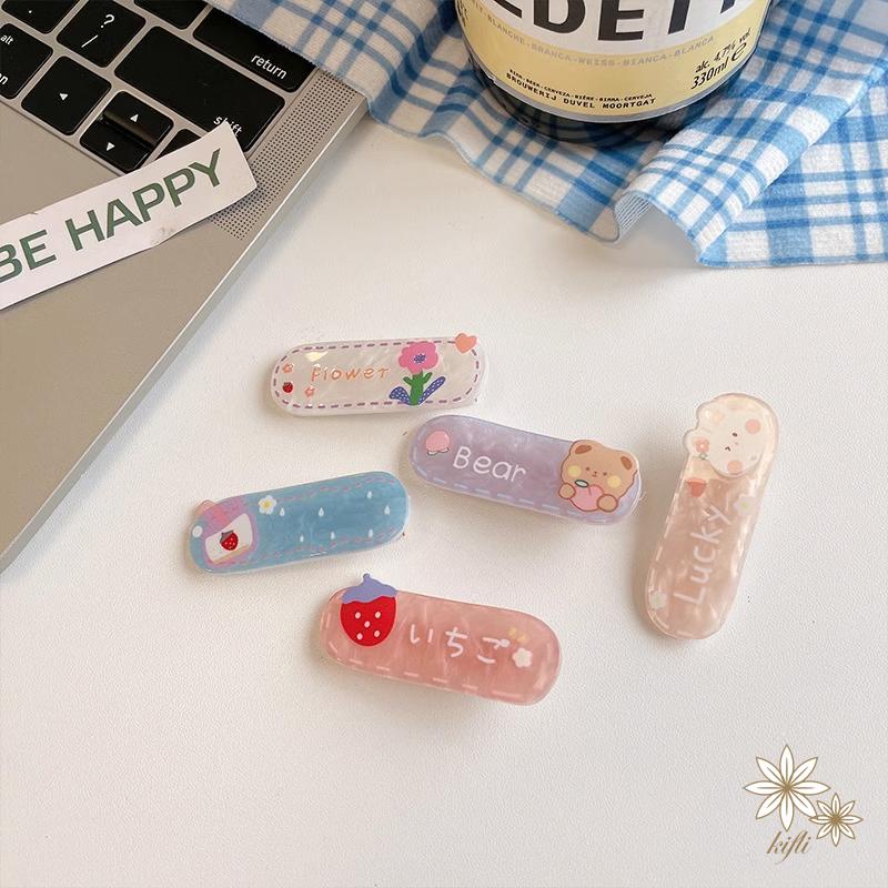 Kẹp Tóc Hình Hoạt Hình Xinh Xắn Cho Nữ