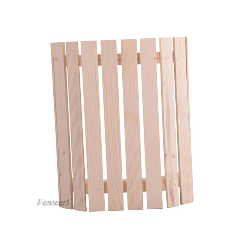 [Fenteer1] Chụp Đèn Bằng Gỗ Mộc Mạc Trang Trí Phòng Xông Hơi