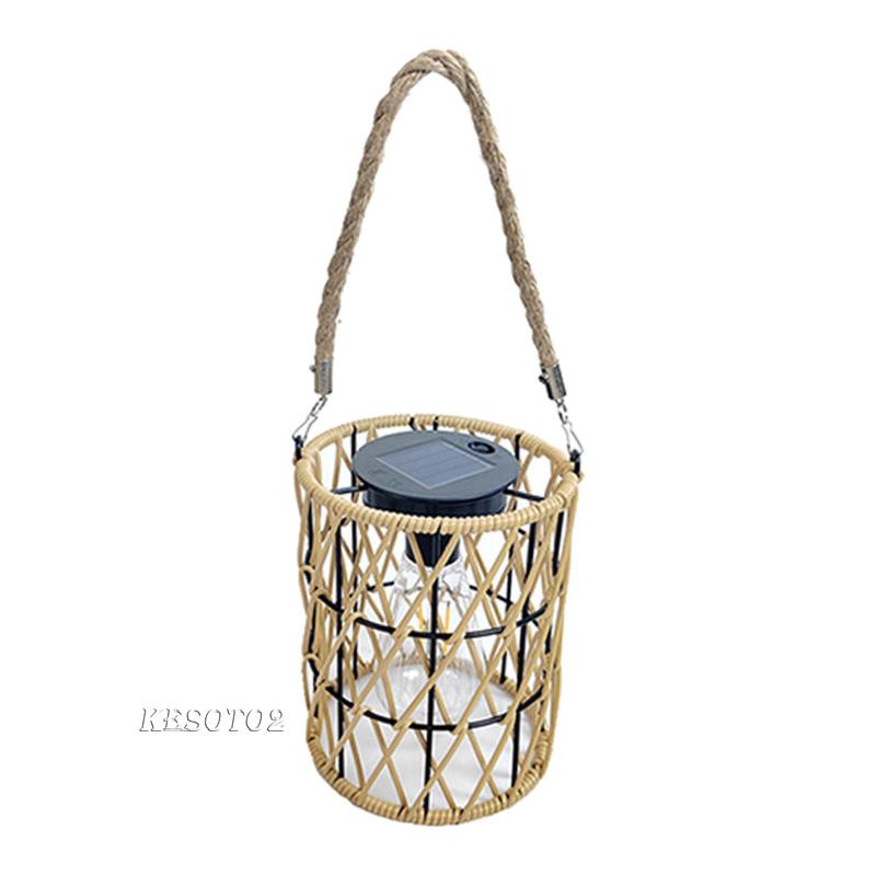 Bộ 2 Đèn Treo Ngoài Trời Sử Dụng Năng Lượng Mặt Trời Phong Cách Boho