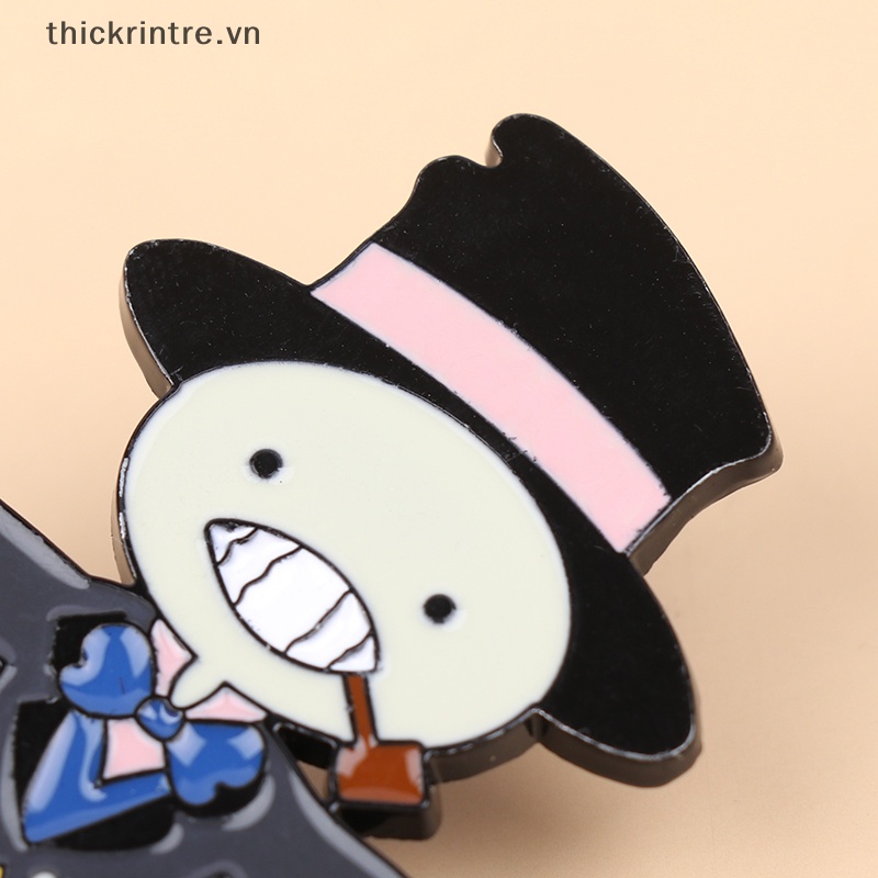 Ghim Cài Áo Kim Loại Hình Bù Nhìn Lâu Đài Thời Trang Chất Lượng Cao