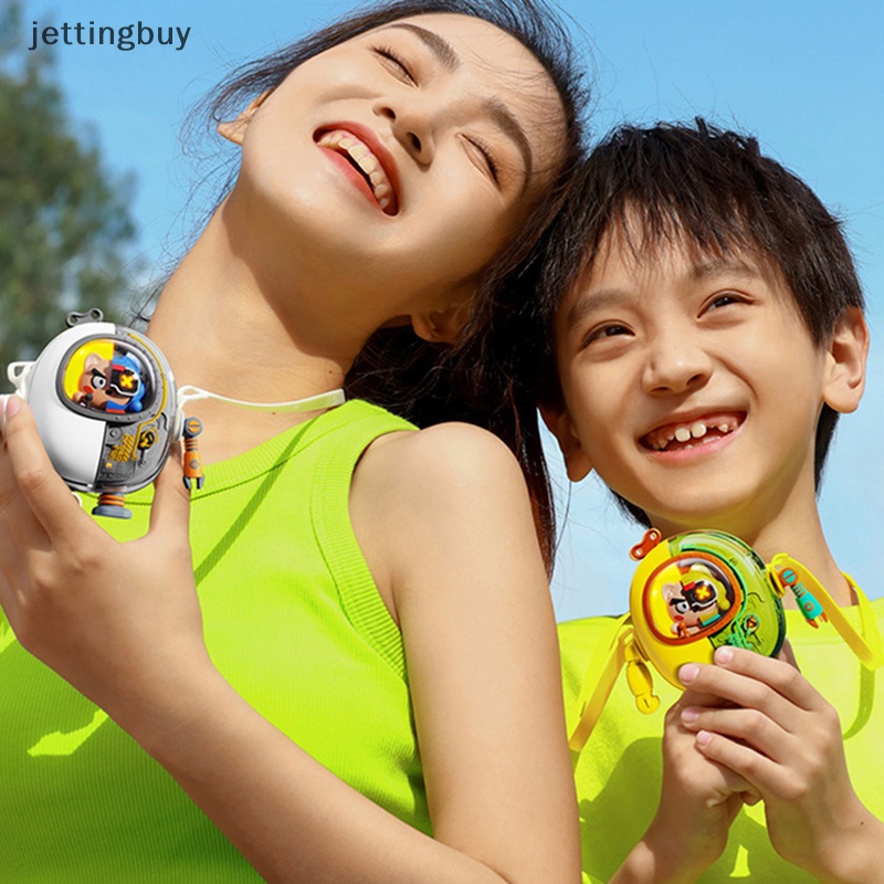 Quạt Làm Mát Đeo Cổ Ba Tốc Độ Không Gây Tiếng Ồn Sạc Cổng USB Dùng Khi Đi Du Lịch Ngoài Trời