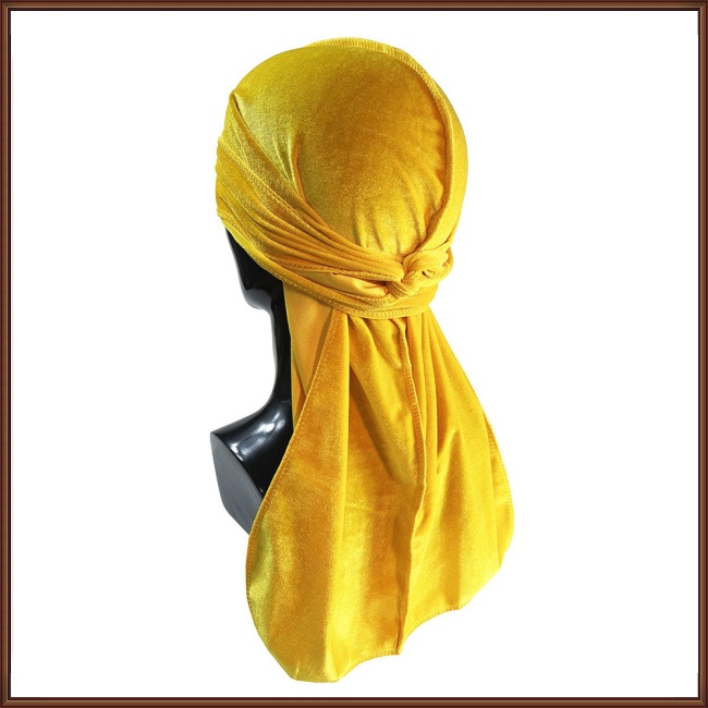 Set 6 Băng Đô Nhung Dày Dặn Giữ Ấm Phong Cách Hip hop