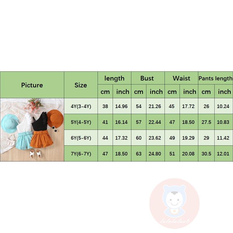 Set Áo Sát Nách + Quần Sọt + Mũ Cho Bé Gái LAA6-Kids