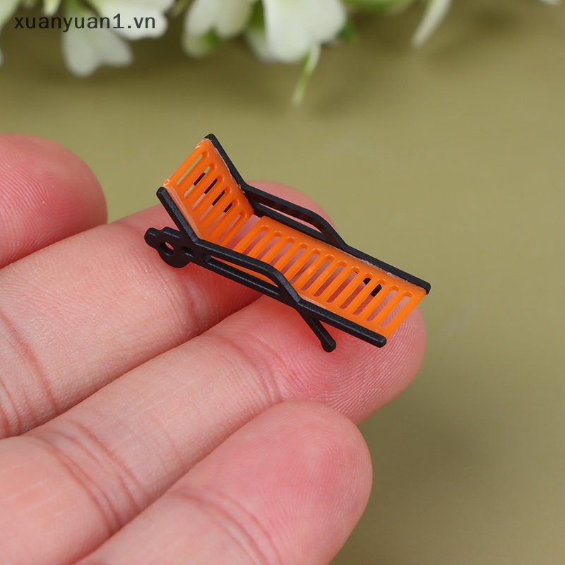 Set 10 Mô Hình Ghế Dài Công Viên Đường Phố Bằng Nhựa Trang Trí Nhà Cửa