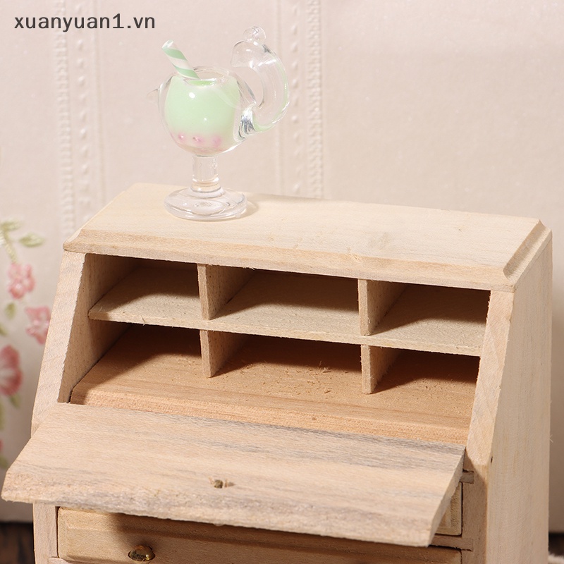 Tủ Gỗ Mini Tỉ Lệ 1: 12 Trang Trí Nhà Búp Bê