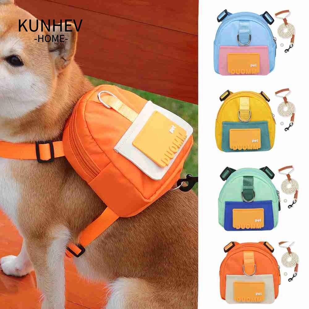 KUNHEV Ba Lô Tự Dắt Thú Cưng Đi Dạo Tùy Chỉnh Tiện Dụng