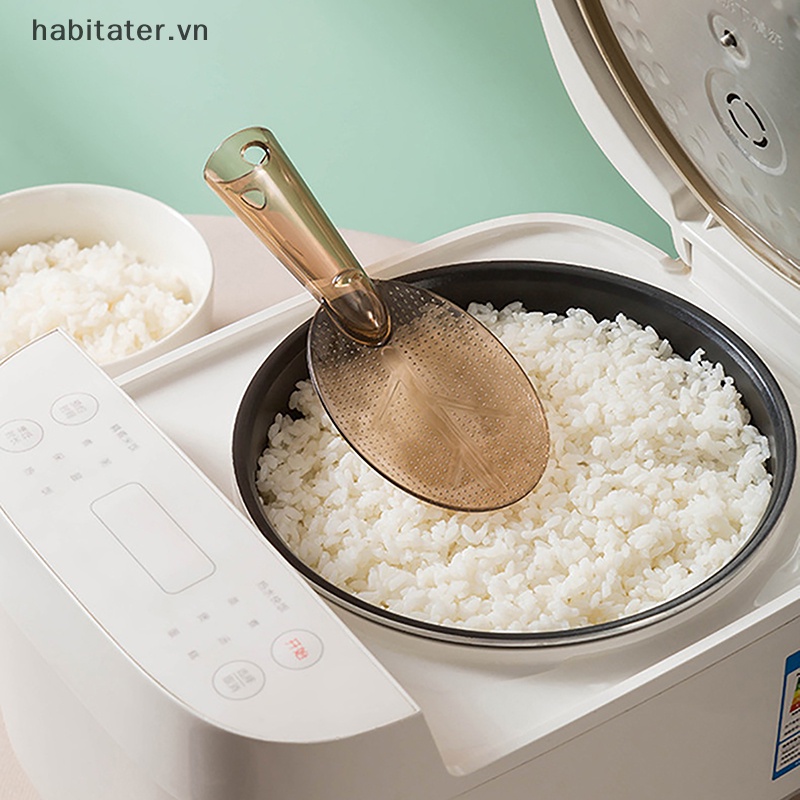 Muỗng Xới Cơm Bằng Thép Không Gỉ Trong Suốt Chịu Nhiệt Độ Cao