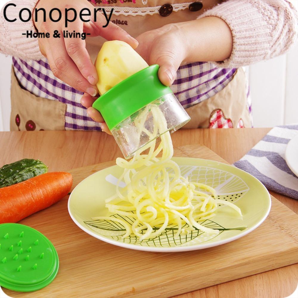 CONOPERY Dụng Cụ Bào Sợi Khoai Tây Dạng Xoắn Cầm Tay Tiện Lợi