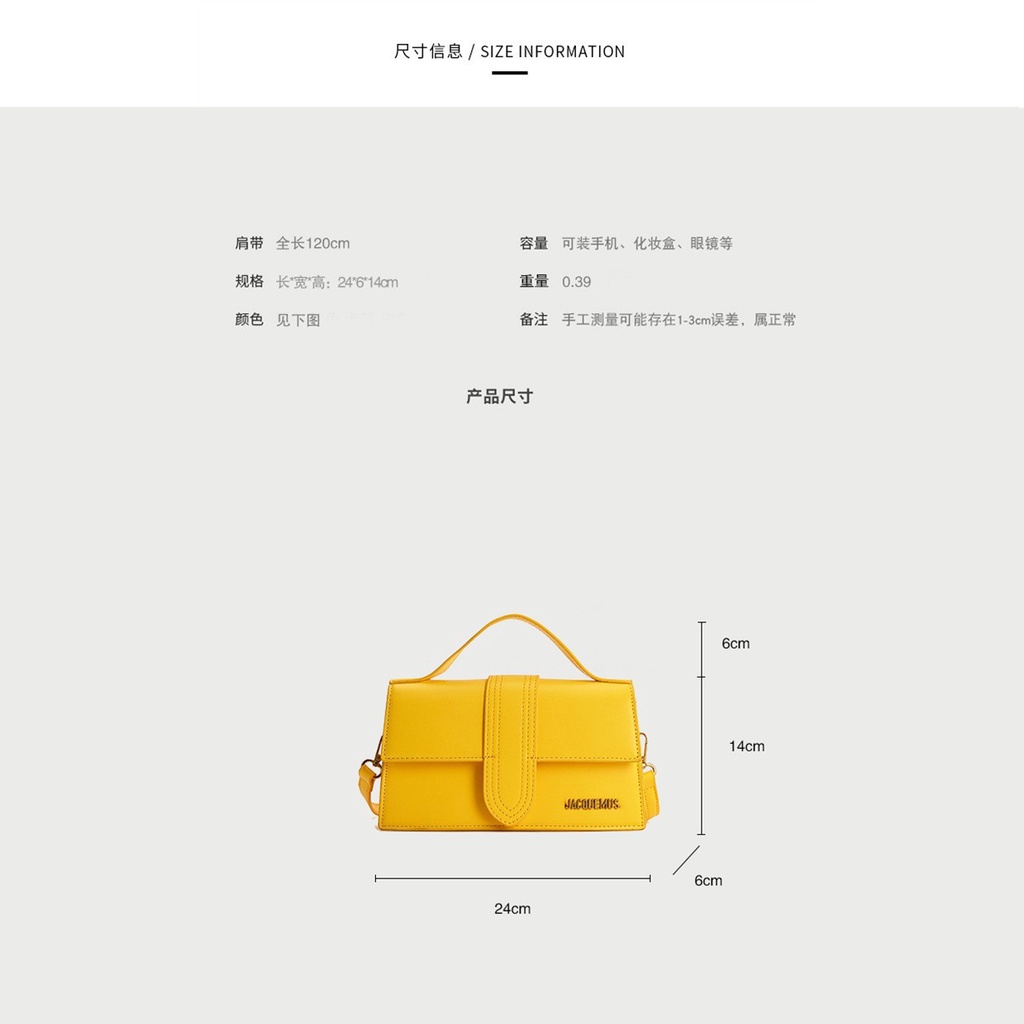 Túi Xách Dáng Vuông Nhỏ Thời Trang Pháp Cao Cấp Trẻ Trung