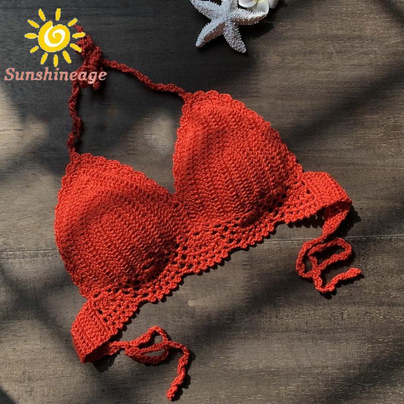 Áo Mặc Ngoài Bikini Bằng Cotton Pha Phối Họa Tiết Thủ Công 6 Màu Thoải Mái Thời Trang Mùa Hè Cho Nữ