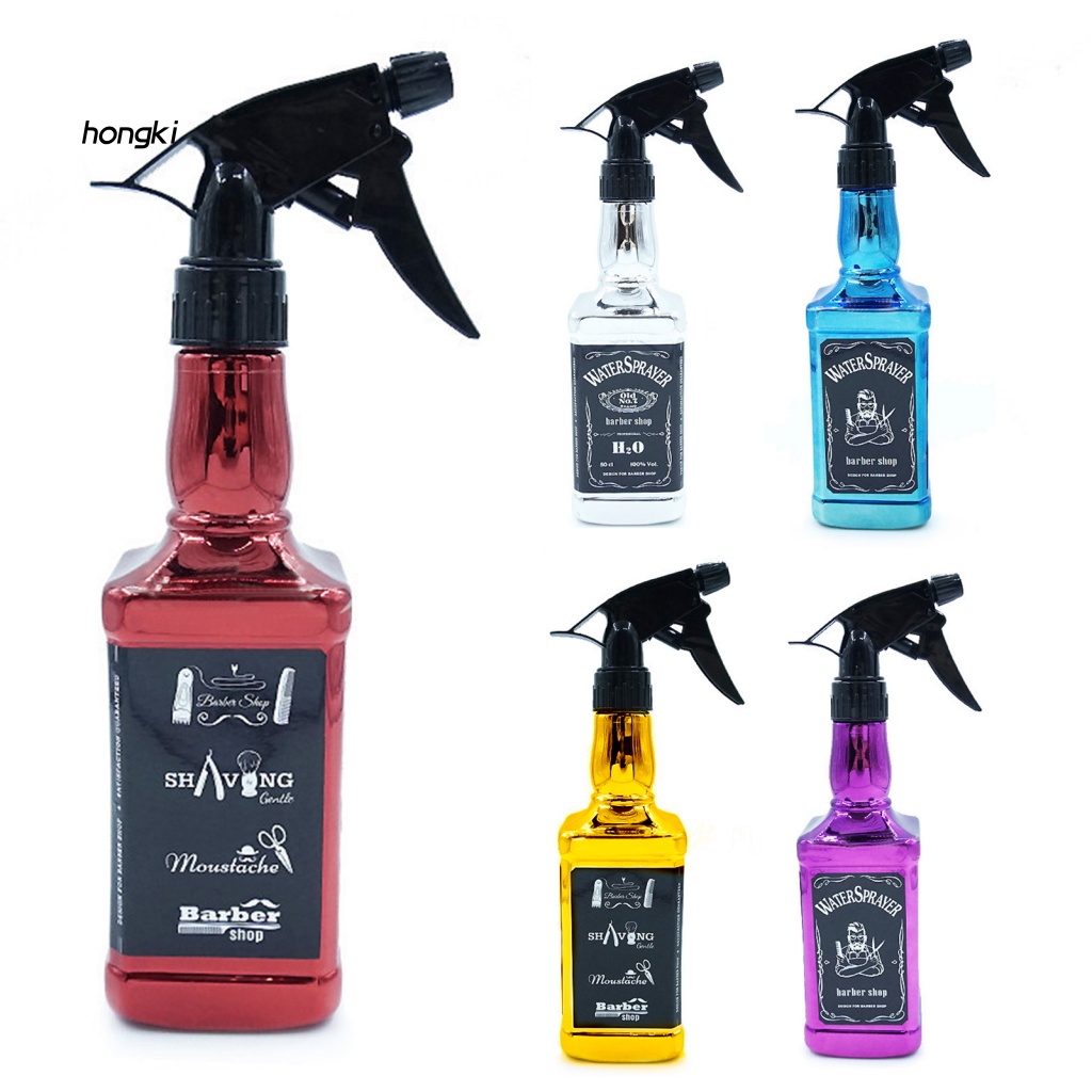 Bình Xịt Nước 500ml Mạ Điện Chuyên Dụng Cho Thợ Làm Tóc