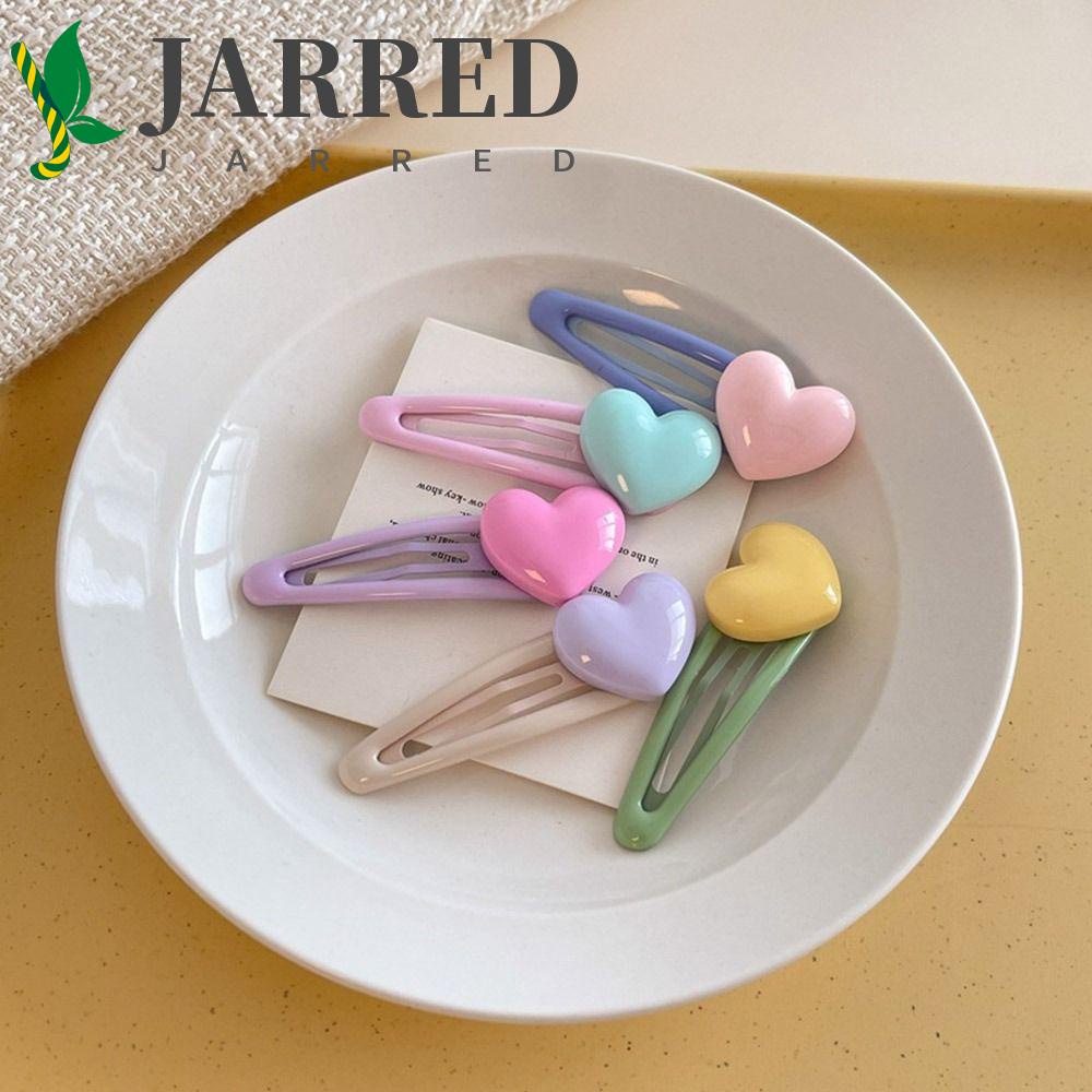 Set 5 Kẹp Tóc Hình Trái Tim Phong Cách Lolita Dễ Thương Cho Nữ Y2K