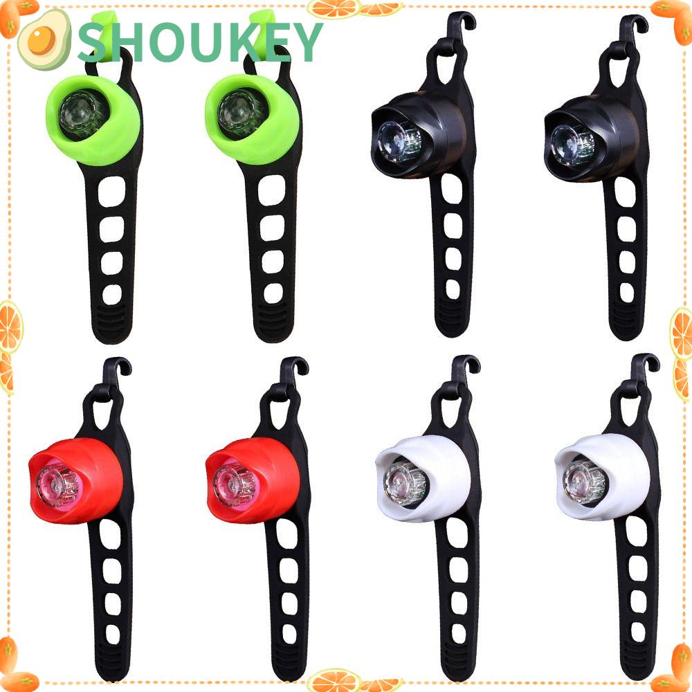 Đèn Pha An Toàn Phía Trước Và Sau Cho Xe Đạp Có Thể Sạc Lại SHOUKEY