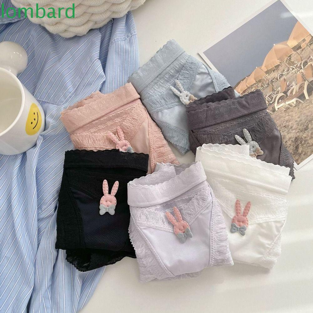 Quần Lót Cotton Jacquard Mềm Mại Khoét Rỗng Đính Nơ Thời Trang Cho Nữ