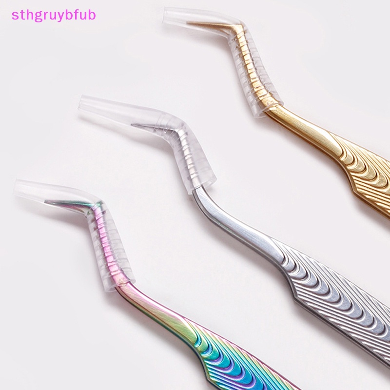 Nhíp Cong Bằng Thép Không Gỉ Chuyên Dụng Cho Nối Mi