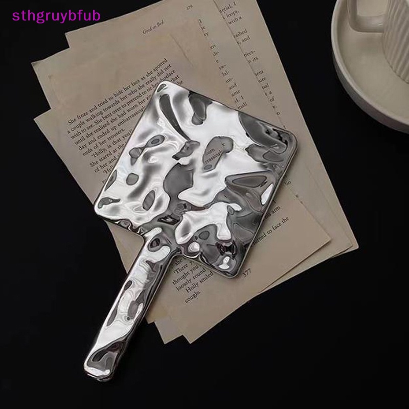 Gương Trang Điểm Cầm Tay Hình Vuông Mini Dạng Lỏng