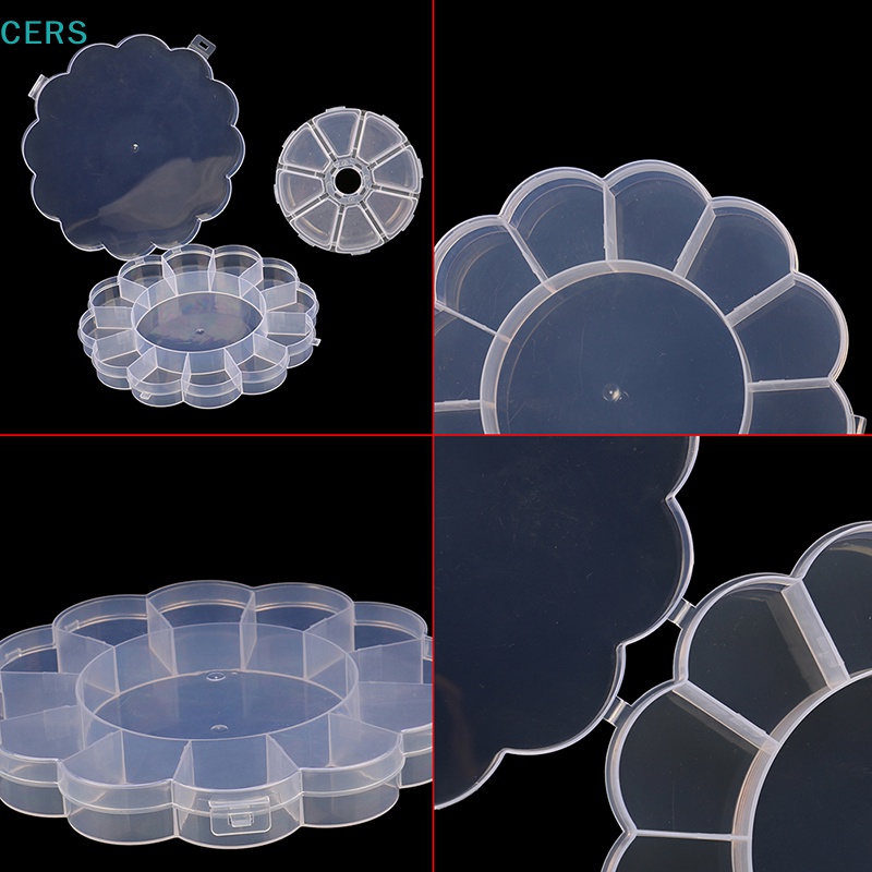 Hộp Nhựa Đựng Trang Sức Nhiều Ngăn Tiện Dụng RS