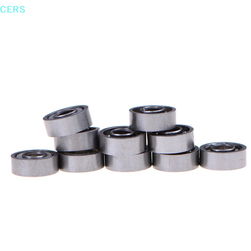 Set 10 Vòng Bi Mini MR83 3x8x3mm Bằng Thép Các Bon