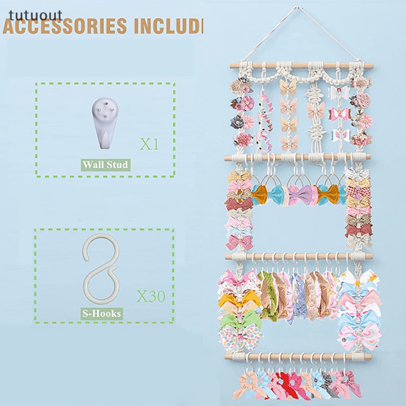 Kẹp Tóc Dạng Móng Vuốt Lớn Để Kẹp Tóc Macrame