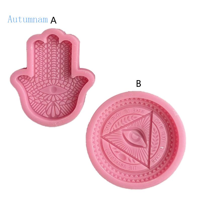 Khuôn Silicone Làm Đồ Thủ Công Hình Tròn