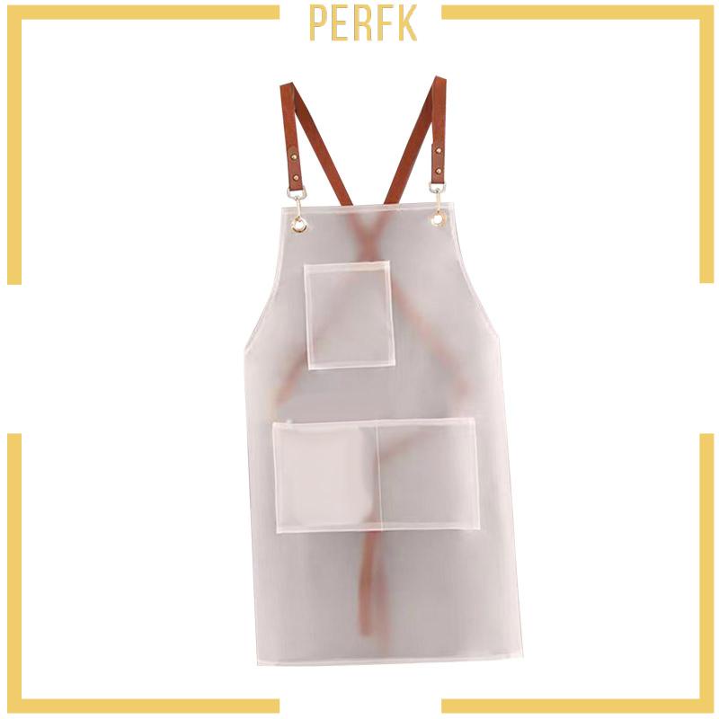 Tạp Dề Nấu Ăn In Hình BBQ Bền Bỉ