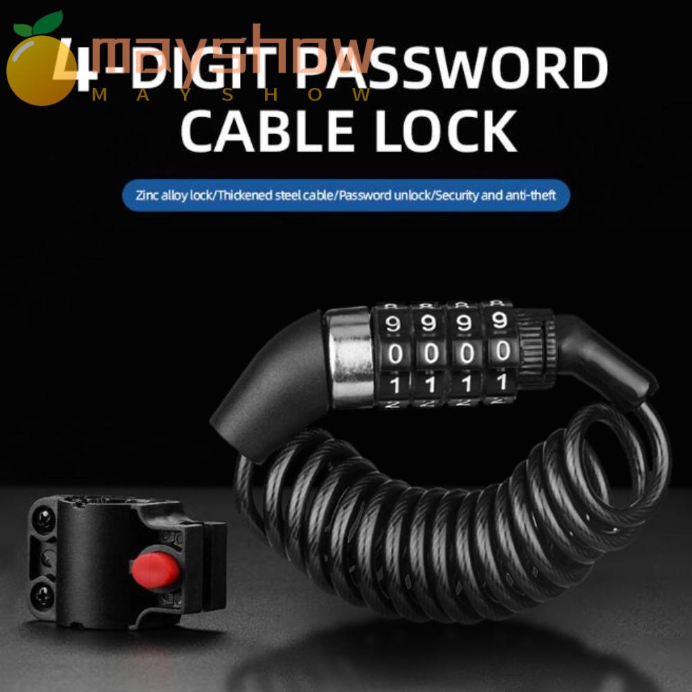 Ổ Khóa 4 Số Chống Trộm Tiện Dụng Cho Nón Bảo Hiểm / Xe Đạp Leo Núi