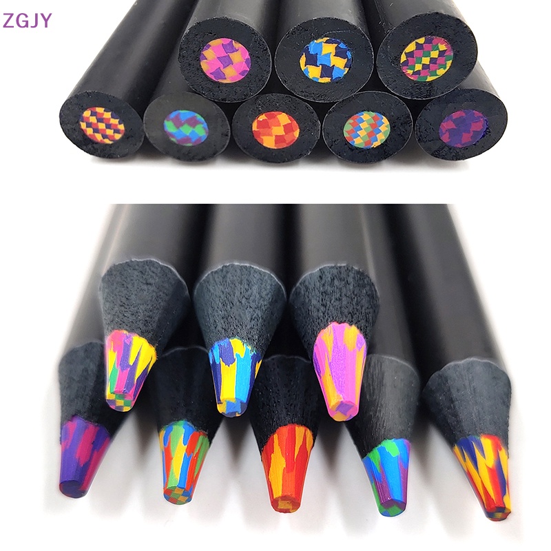 1 Bút Chì Kẻ Lông Mày ZGJY 8 Màu Gradient Mới