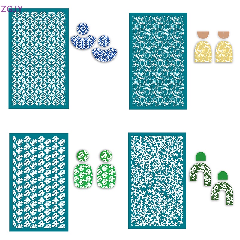 Khuôn Lưới Lụa Polymer Dùng Làm Trang Sức Thủ Công DIY Mới