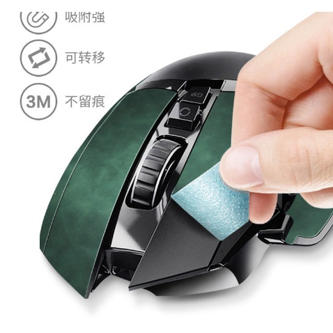 Suitable for Razer Orochi v2 mouse non-slip stickers wear-resistant and dustproof leather film