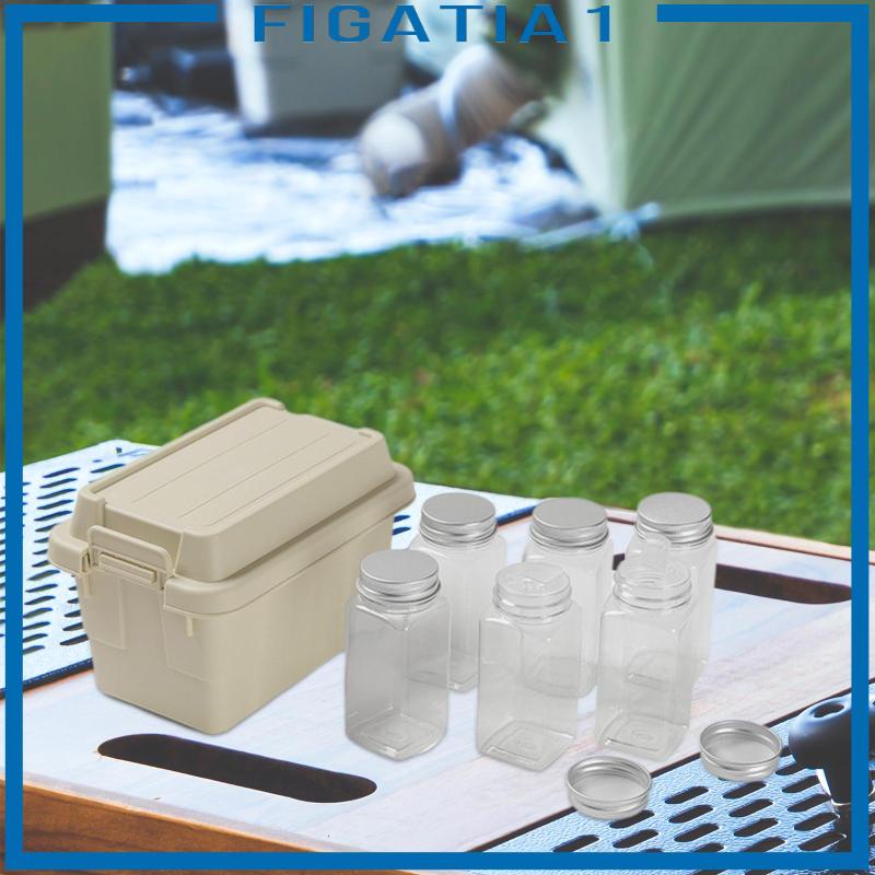 Set 6 Lọ Đựng Gia Vị Tiện Lợi Cho Các Hoạt Động Ngoài Trời