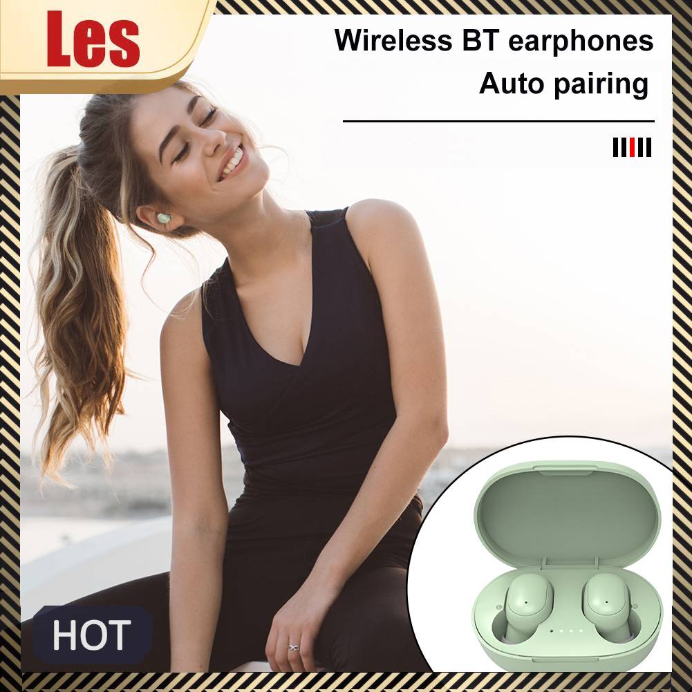 Tai Nghe Không Dây A6S TWS IPX5 Kết Nối Bluetooth 5.0 Chống Thấm Nước