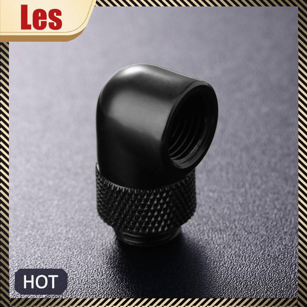 Đầu Nối Ống Nước Làm Mát G1 / 4 Ren 90 Độ