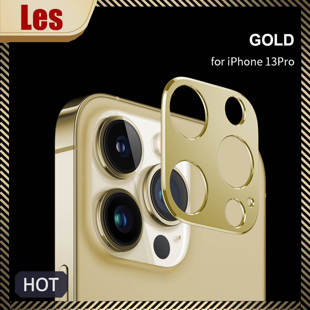 Miếng Dán Bảo Vệ Camera Sau Điện Thoại Bằng Kim Loại Cho lphone 13 Pro / Pro Max