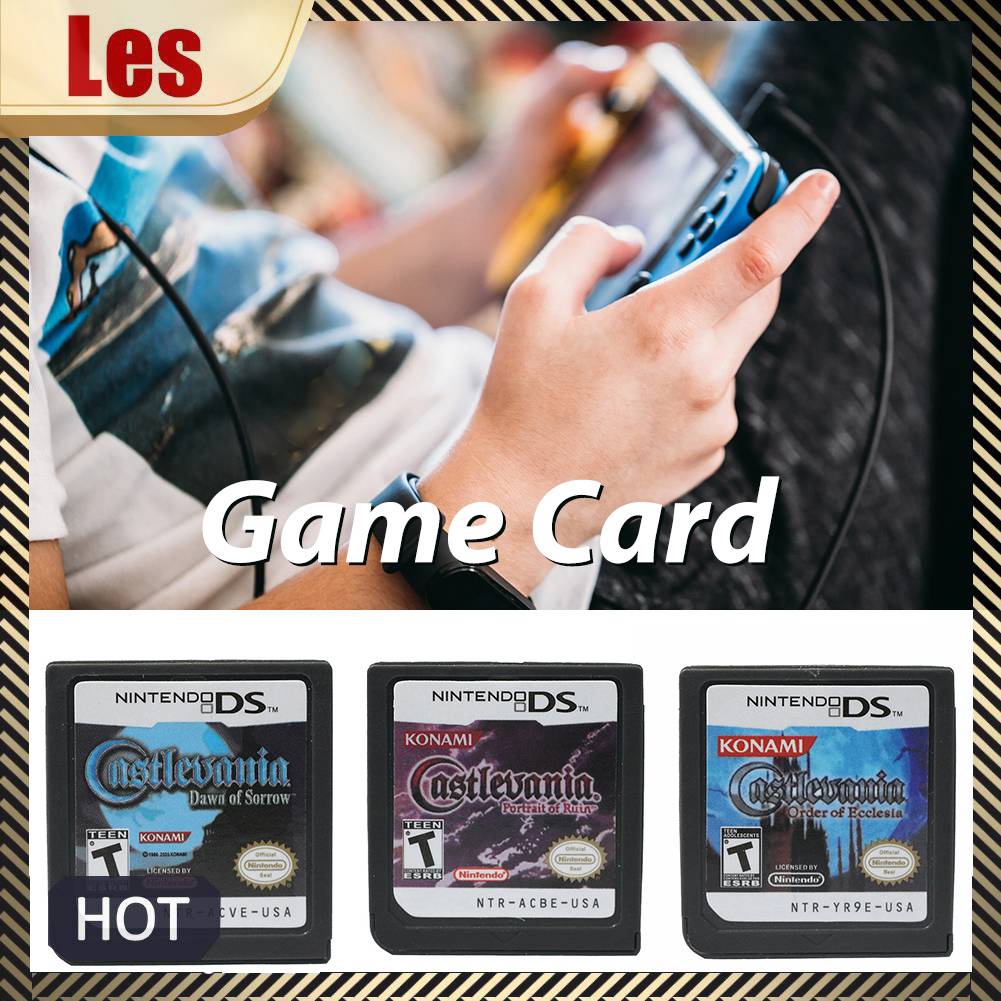 Thẻ Game Castlevania Thú Vị Cho Nintendo DS 2DS 3DS XL NDSI