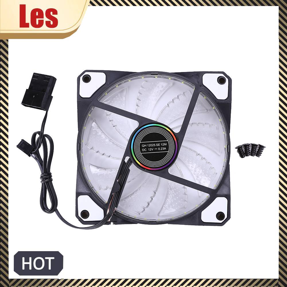 Quạt TảN NhiệT ĐèN LED 33 BóNg 120mm Cho MáY TíNh
