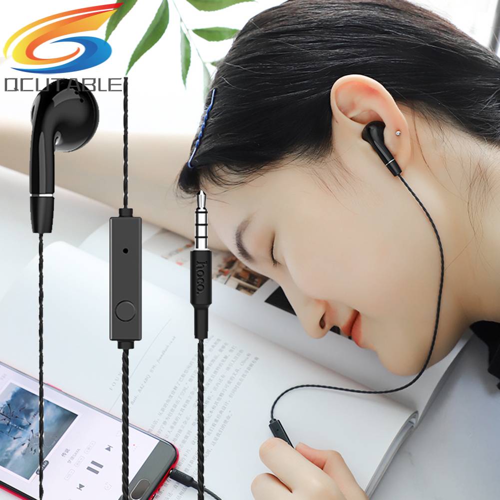 Tai Nghe Nhét Tai HOCO M61 Có Micro Jack 3.5mm Âm Thanh Stereo Sống Động