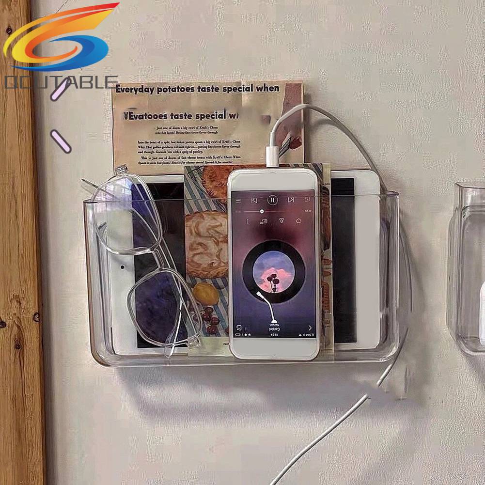 Hộp Đựng Đồ Treo Tường Bằng Acrylic Trong Suốt