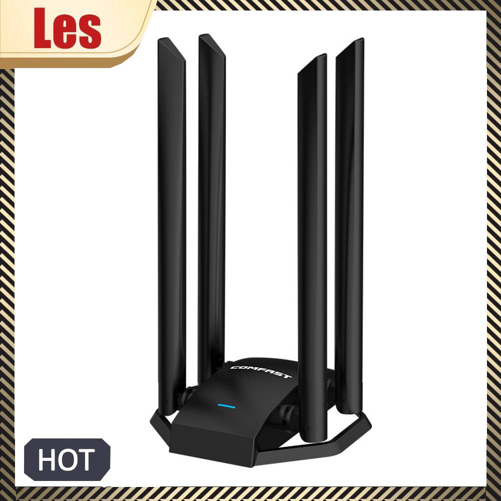 COMFAST Usb Nhận Tín Hiệu WiFi CF-WU785AC 1300M USB 3.0 4 Ăng Ten Không Dây