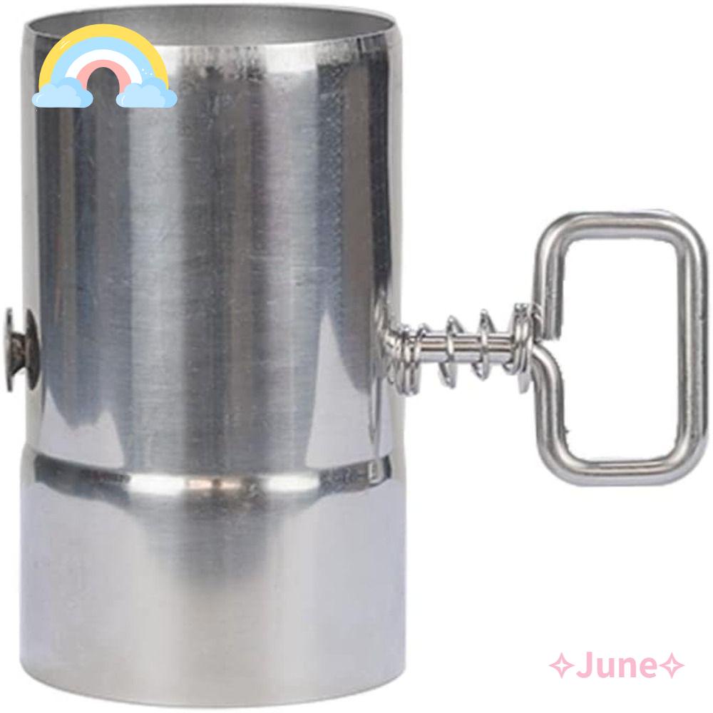 JUNE Ống Xả Khí Thải Bằng Thép Không Gỉ Có Thể Điều Chỉnh Cho Lều Cắm Trại