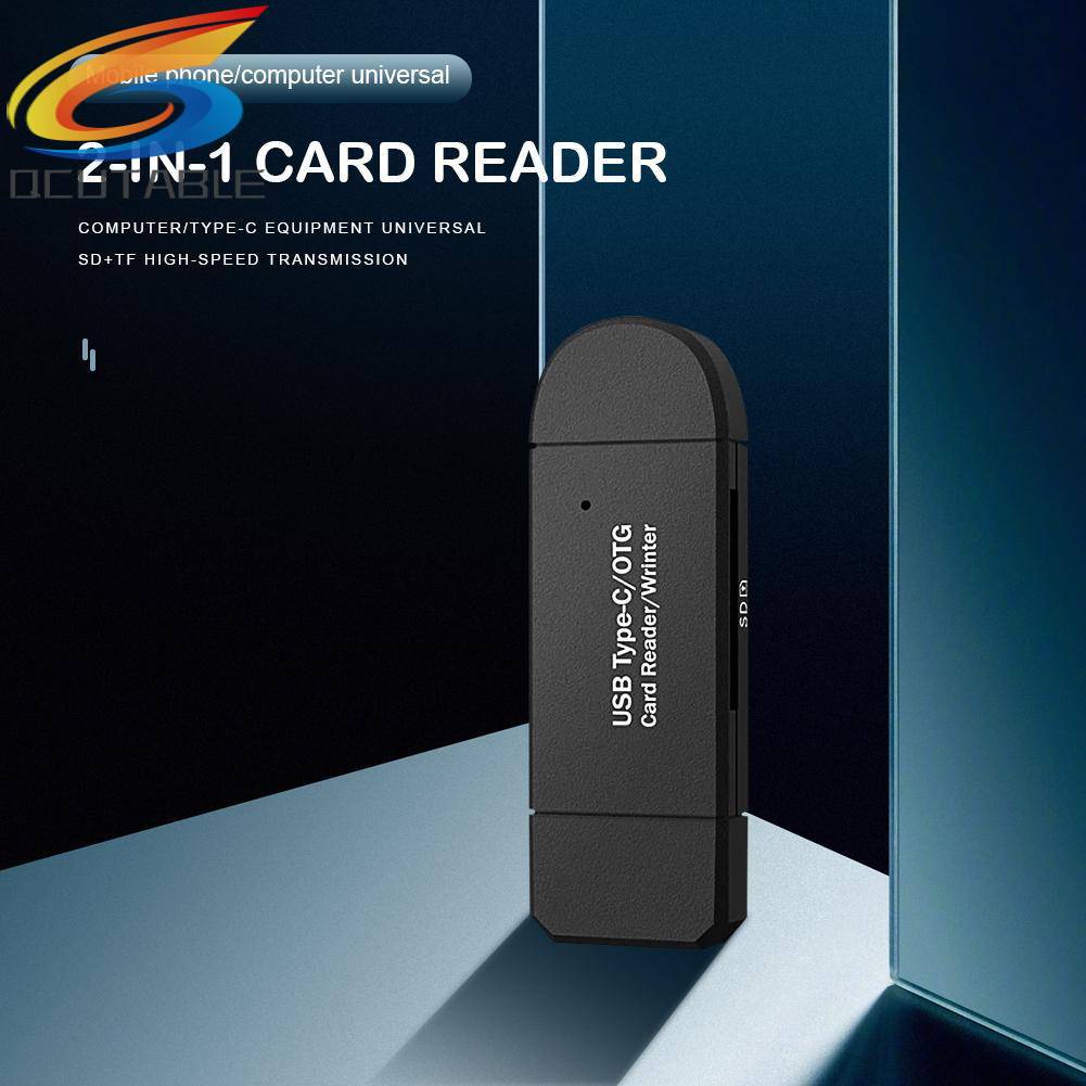 Đầu Đọc Thẻ Nhớ Tốc Độ Cao USB 2.0 OTG Micro TF SD