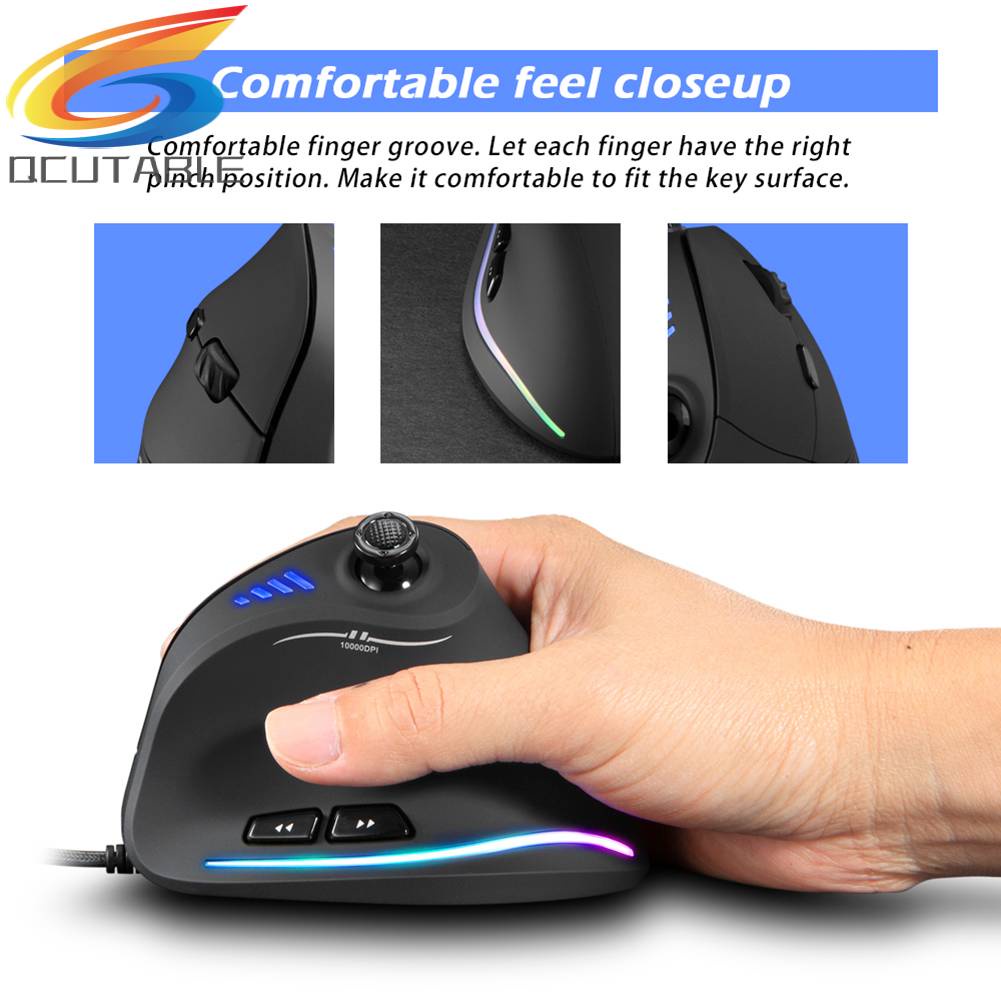 Chuột Gaming ZELOTES C-18 Quang HọC Có Dây, 10000DPI