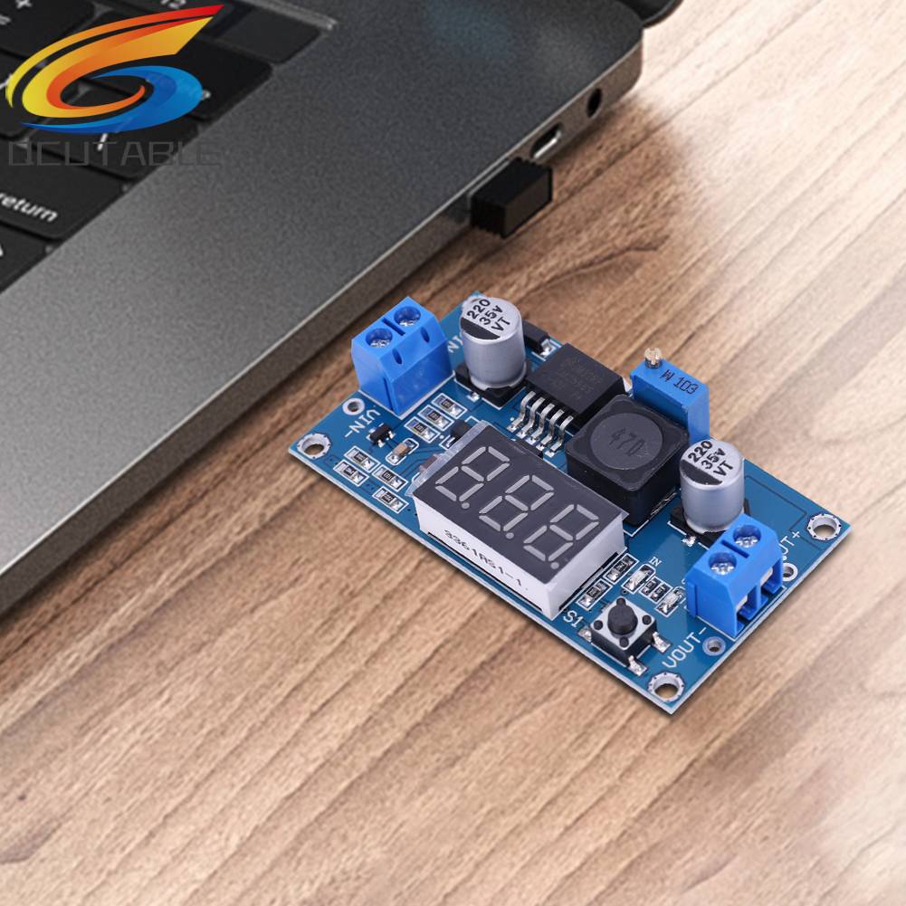 Bộ Chuyển Đổi Nguồn Điện LM2596 Đầu Vào 25V-40V Đầu Ra 1.25V-37V
