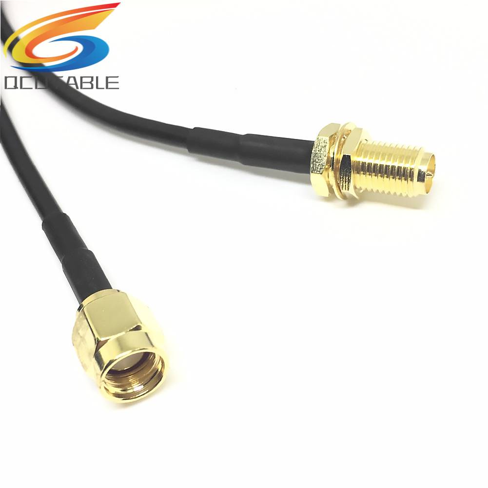 Dây Cáp Kết Nối RP SMA Male Sang RP SMA Female RG316 174 178 Coax
