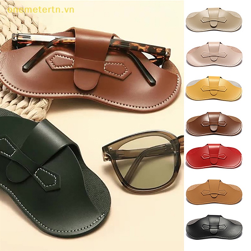 Onemetertn Túi Đựng Mắt Kính Cầm Tay Bằng PU Gọn Nhẹ