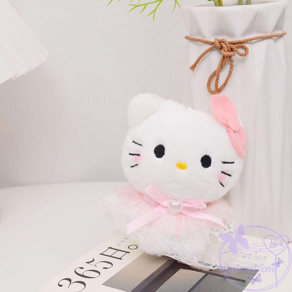 AVALENTINE Móc Khóa Hình Kuromi Nhồi Bông Đáng Yêu