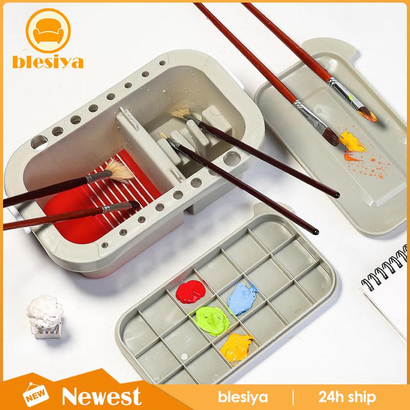 Hộp Đựng Cọ Sơn Kèm Giá Đỡ Tiện Dụng