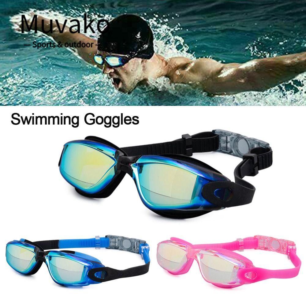MUVAKO Kính Bơi  Có Thể Điều Chỉnh Dành Cho Nam Và Nữ